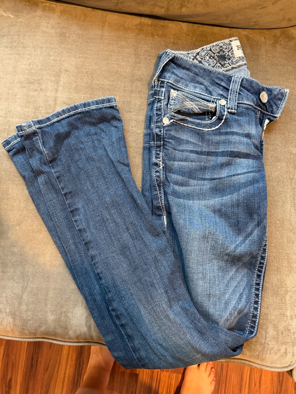 Ariat Real Denim Boot Cut Jeans